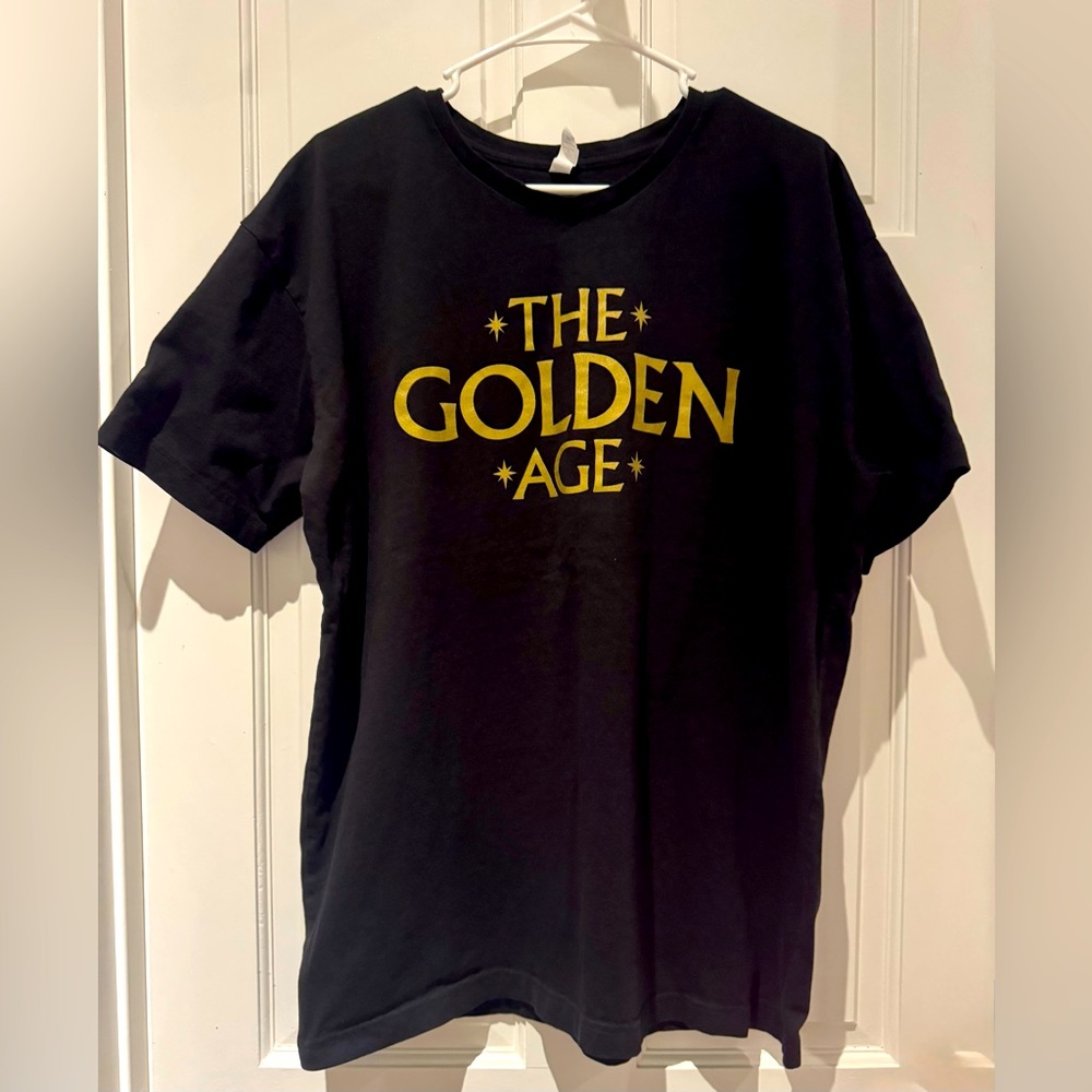 NHL Vegas Golden Knights THE GOLDEN AGE Crewneck Black Tee - Mens XL